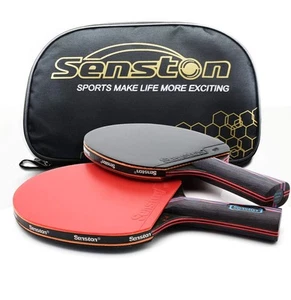 Set di pagaie da ping pong intermedie avanzate paddle da ping pong professionali... - Foto 1 di 7