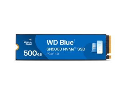 Western Digital 500GB WD Blue SN5000 NVMe SSD, PCIe Gen 4.0, up to 5,000 MB/s - Image 1 of 3