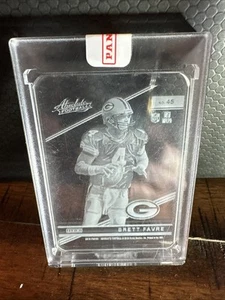 2016 PANINI ABSOLUTE Brett Favre GLASS CARD SP SSP Rare sealed - Picture 1 of 2