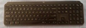 logi MX Keys for MAC YR0073 WIRELESS ILLUMINATED KEYBOARD BLUETOOTH NO DONGLE - Picture 1 of 11