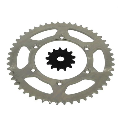 Piñón delantero de 13 dientes y piñón trasero de 50 dientes para Suzuki RM125 1990-2008 Foto 1 de 4