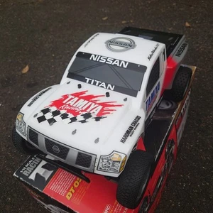 Tamiya DT02T Nissan Titan Race Truck Sports Tuned Motor & Full Bearing RC Set - Picture 1 of 10