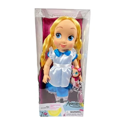 Disney Animators Collection Alice In Wonderland 15" Doll With Mini Cat Plush - Image 1 of 4