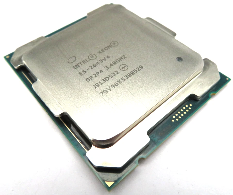 Intel Xeon E5-2643 v4 3.40GHz 20MB Hexa Core CPU Processor LGA 2011 SR2P4 - Image 1 of 1