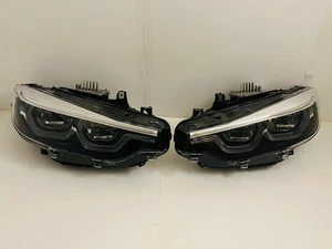 BMW M3 M4 F80 F82 F32 F33 F36 Adaptive LCi Headlights ICON full LED OEM - Picture 1 of 12