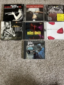 Miles Davis CD Lot Collection of 7 - Foto 1 di 11