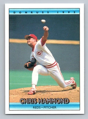 1992 Donruss #172b Chris Hammond - Image 1 of 2