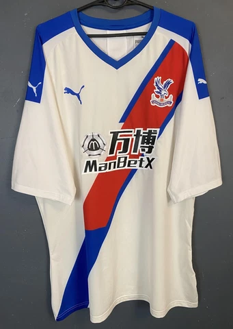 MENS FC CRYSTAL PALACE 2019/2020 AWAY SHIRT JERSEY FOOTBALL SOCCER SIZE 3XL XXXL Cover
