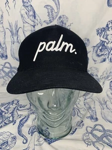 Palm Golf Co. Hat Swing and Smile Baseball Cap Black Snapback (A3) - Picture 1 of 10