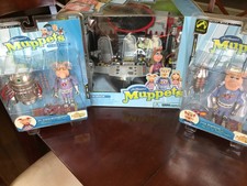 MUPPETS Palisades PIGS IN SPACE Playset + Link Hogthrob + Dr. JULIUS STRANGEPORK