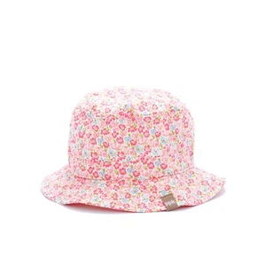 Little Girls/Toddler Floral Print Bucket Sun Hat - Pink - Ages 2-6 Years Prac... - Picture 1 of 5