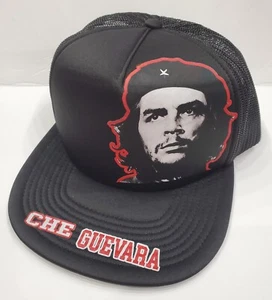 Funny Halloween Che Guevara Colors Black Hat Trucker 5 Panel Adjustable - Picture 1 of 2