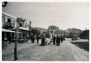 PATMOS c. 1940 - Port Cafés Grèce - NV 3205 - Picture 1 of 2