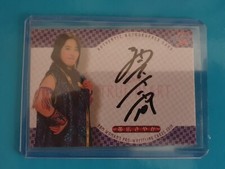 Sayaka Obihiro BBM Womans Wrestling True Heart 2019 Autograph Card ChocoPro