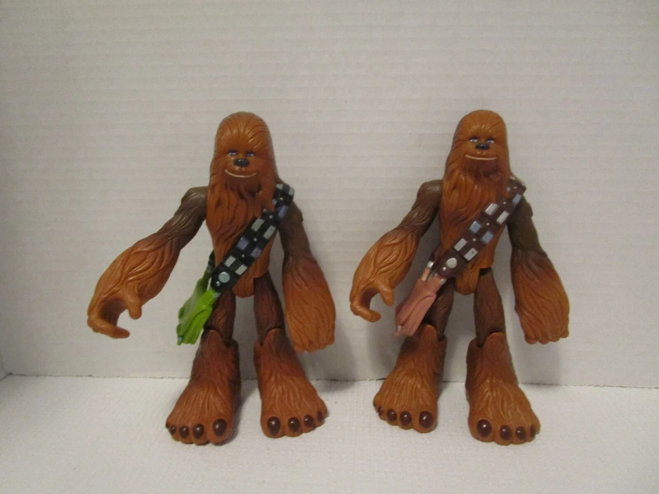 星球大战 Playskool CHEWBACCA 2004 绝地武力大脚/手 7 件套 2 件套 — 第 1/4 张图片