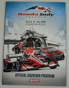 2019 HONDA INDY Toronto Ontario Canada IndyCar Souvenir Program  - Picture 1 of 9
