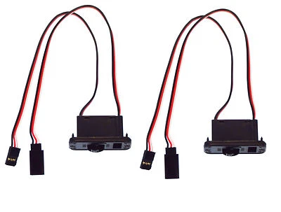 Apex RC Products Futaba Style HD On/Off Switch W/ Charge Port - 2 Pack #1057 - Image 1 of 4