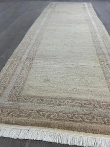 Top Nepal Orientteppich Perserteppich GEREINIGT 301cm x 83cm 10485 - Bild 1 von 12