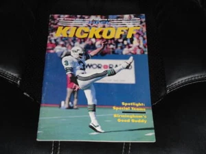 1984 USFL ARIZONA WRANGLERS AT DENVER GOLD FOOTBALL PROGRAM  EX-MINT - Picture 1 of 1
