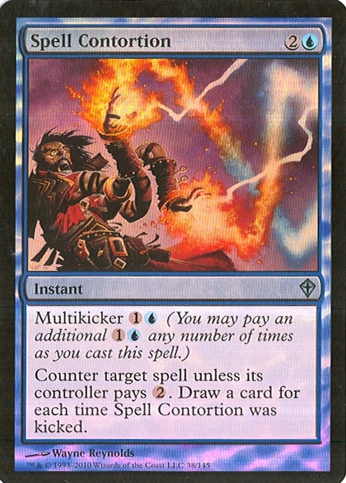 MTG - Worldwake - Spell Contortion - Foil - NM - Image 1 of 1