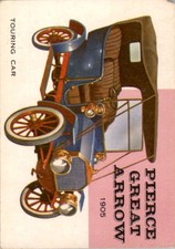 1954-55 World on Wheels #24 Pierce Great Arrow - GOOD