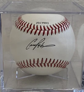 MLB STAR COREY PATTERSON Signed Autographed Wilson BASEBALL CHICAGO CUBS - Picture 1 of 2