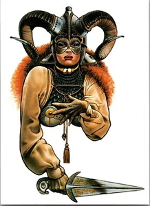 Celtic Queen 1994 Chris Achilleos Series Two #4 NM Vintage - Picture 1 of 2