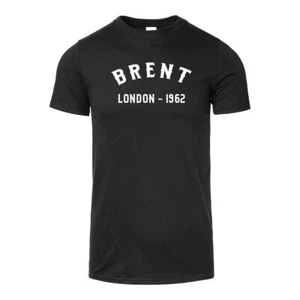 Men's T-Shirt Brent London Borough Londoner Place Year Of Choice Birthday Gift - Picture 1 of 2