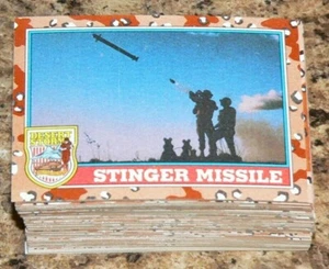 Topps Desert Storm series 2, 88 cards and 11 Stickers By Topps in 1991. - Picture 1 of 2