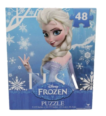 Rompecabezas Cardinal Disney Frozen Elsa 48 piezas - azul Foto 1 de 2