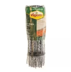 Vigoro 14 Zoll H x 20 Fuß L grün gewalztes Metall Gartenzaun - Bild 1 von 5