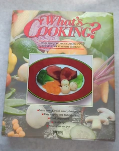 What's Cooking? Torment Publications 1990 Hardcover Dust Jacket - 2000 Recipes - Picture 1 of 13