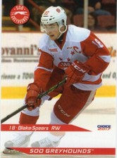 2016/17 Sault Ste Marie Greyhounds - BLAKE SPEERS