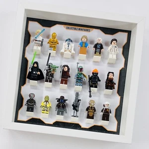 Vitrinenrahmen für Lego® Star Wars allgemeine Minifiguren Figuren 27cm - Bild 1 von 11
