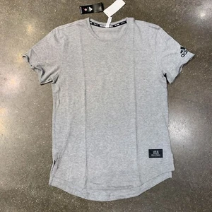 Adidas Men's USA Volleyball Terry Tee T-Shirts Cotton Top FK1025 Grey NWT Size M - Picture 1 of 13