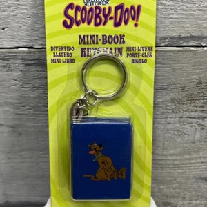 Vintage 1998 Scooby-Doo Mini Buch Schlüsselanhänger neu im Karton Neu aus altem Lagerbestand Warner Brothers Cartoon Network - Bild 1 von 6