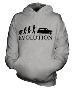 TAXI EVOLUTION OF MAN UNISEX HOODIE TOP GIFT CABBY CAB - Picture 1 of 16