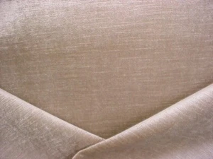 1-1/8Y Fabricut 0253937 Bellagio Golden Fawn Metallic Velvet Upholstery Fabric - Picture 1 of 4