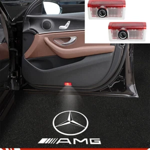 2Pcs LED Door Projector Puddle Courtesy Lights For Mercedes-Benz GLA GLS GLE - Picture 1 of 4