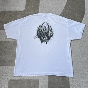 Camiseta de Surf Hawaiana De Colección Playa Océano Y2K Naturaleza Para Hombres 2XL Tiburón Tribal Patín - Imagen 1 de 20