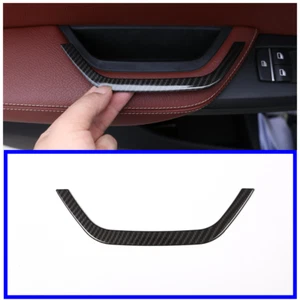 Modified ABS Carbon Door Storage Box Frame Trim For BMW X3 X4 F25 F26 2014-2017 - Bild 1 von 9