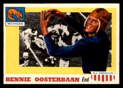 1955 Topps All American Football #80 Bennie Oosterbaan EX/MT *f1 - Image 1 of 2