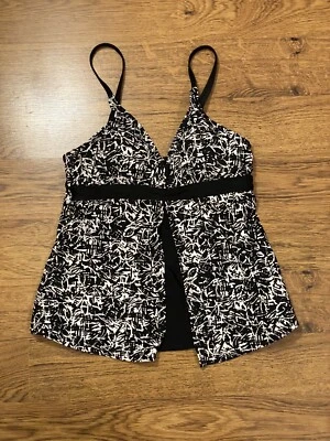Jaclyn Smith Swimsuit Bikini Tankini Adjustable Straps Size 6 - Image 1 of 4