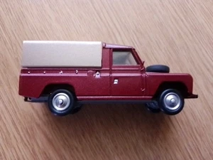 Corgi Code 3 Land Rover Metallic Red And Metallic Gold Scale 1:43. Metal Tilt. - Picture 1 of 6