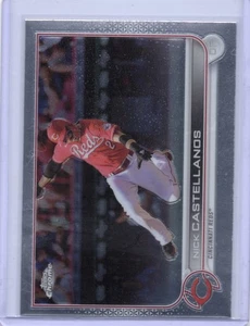 2022 Topps Chrome - Nick Castellanos #4 Cincinnati Reds - Picture 1 of 2