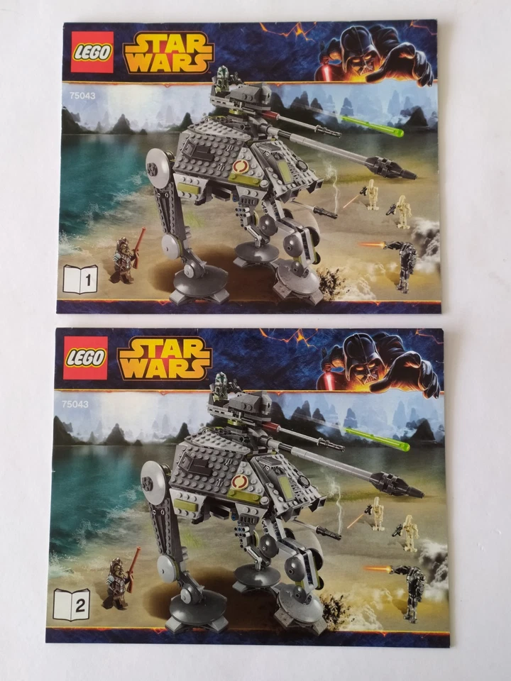 LEGO 75043 PLAN INSTRUCTION NOTICE STAR WARS 75043 AT-AP - Photo 1/1