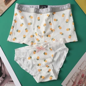 Set boxer e slip in pizzo Balonimo coppie cotone per intimo accogliente - Foto 1 di 12