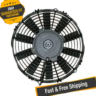 SPAL 30101504 12" Medium Profile Puller Fan with Straight Blades, 12V - Image 1 of 4