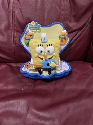 Retro SpongeBob Square Pants Swap N Bop Singing Toy Motion 2003 TESTED NOT WORK - Image 1 of 2