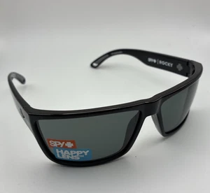 Gafas de sol espía - Monturas negras brillantes rocosas con lente azul feliz 673248038863 - Imagen 1 de 7